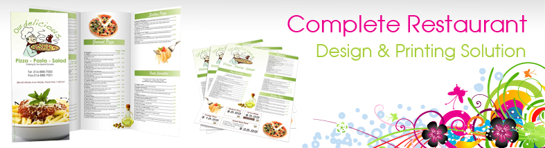Restaurant Menu Printing 