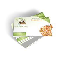 Full color resturant menu