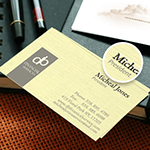 Finance Loan Agency Raised Business Card