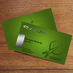 Silk Laminated Business Card 